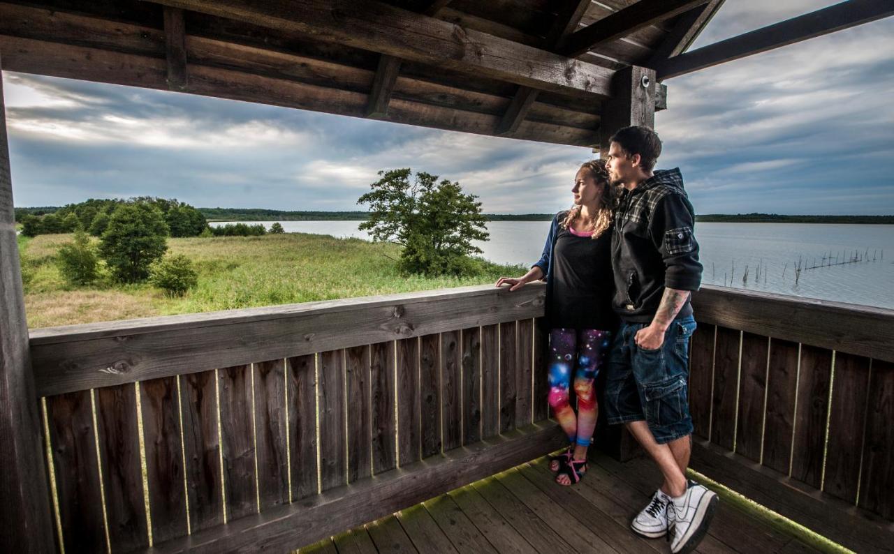 Traumhaff Historischer Kahnschifferhof Mit Kamin, Liebevoll Restauriert Vogelsang-Warsin Luaran gambar
